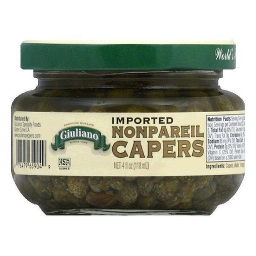 Giuliano: Imported Nonpareil Capers, 4 Oz