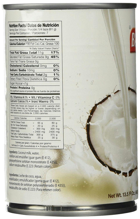 Badia: Coconut Milk, 13.5 Oz