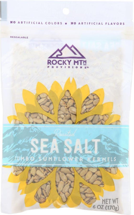 Rocky Mountain Provisions: Sea Salt Jumbo Sunflower Kernels, 6 Oz