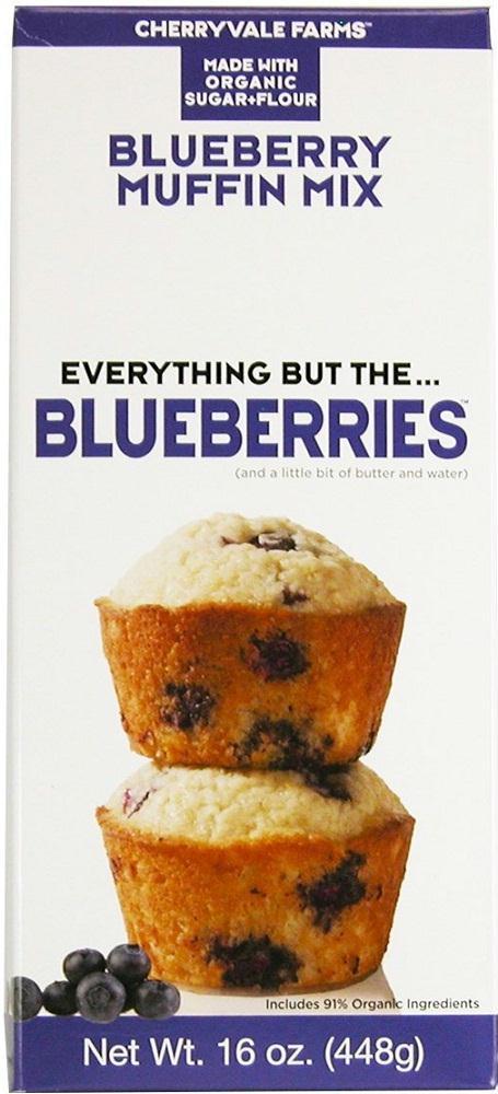 Cherryvale Farms: Organic Muffin Mix Blueberry, 16 Oz