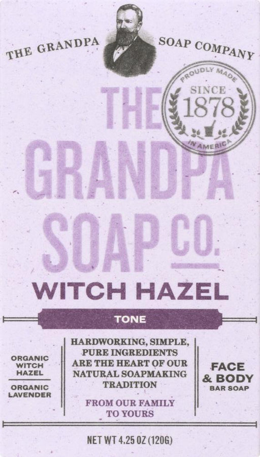 Grandpas: Soap Bar Witch Hazel (4.250 Oz)