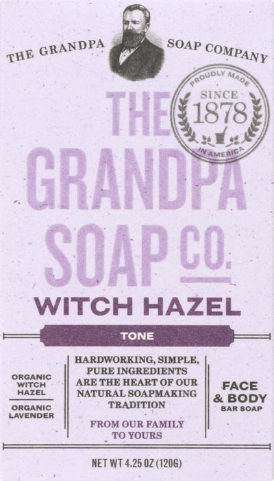 Grandpas: Soap Bar Witch Hazel (4.250 Oz)