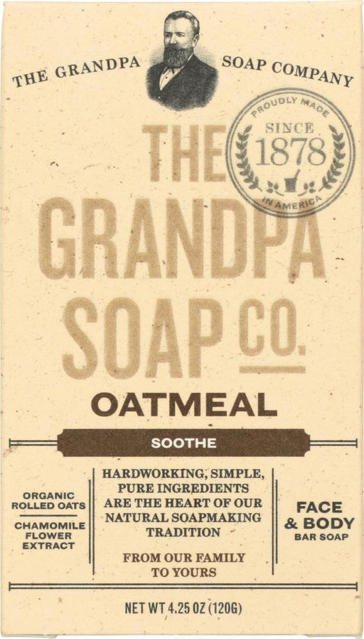 Grandpas: Soap Bar Oatmeal (4.250 Oz)