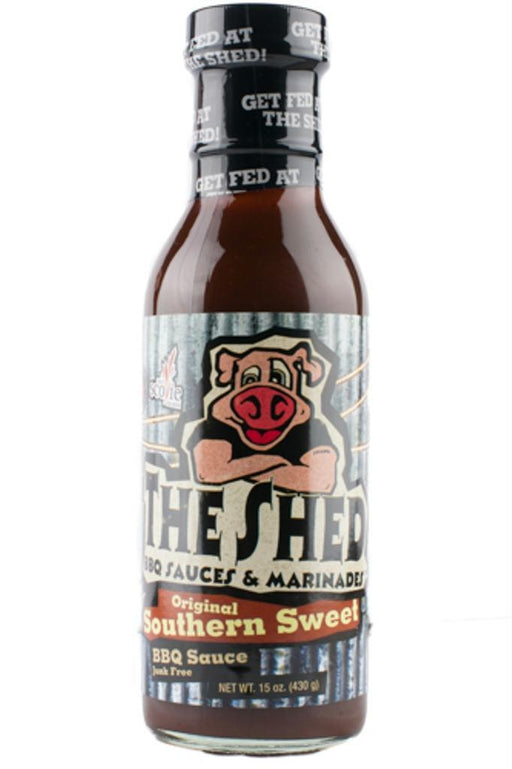 The Shed Bbq: Original Southern Sweet Barbeque & Blues Joint Junk-free Bbq Sauce, 15 Oz