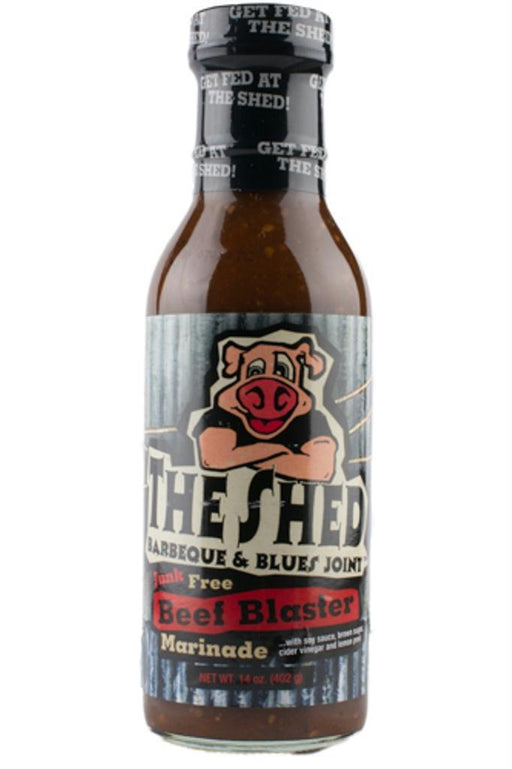 The Shed Bbq: Barbecue & Blues Joint Beef Blaster Marinade, 14 Oz