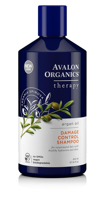 Avalon Organics: Shampoo Argan Oil, 14 Oz