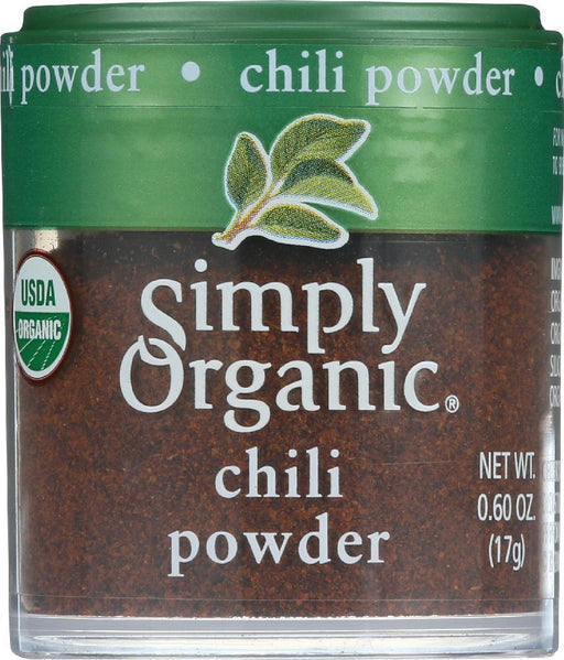 Simply Organic: Mini Chili Powder Blend, 0.6 Oz