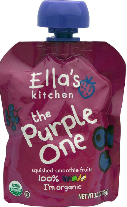 Ellas Kitchen: The Purple One Squished Smoothie Fruits, 3 Oz