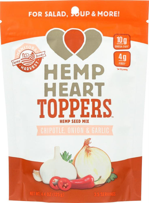 Manitoba Harvest: Hemp Heart Chipotle Onion Garlic, 4.4 Oz