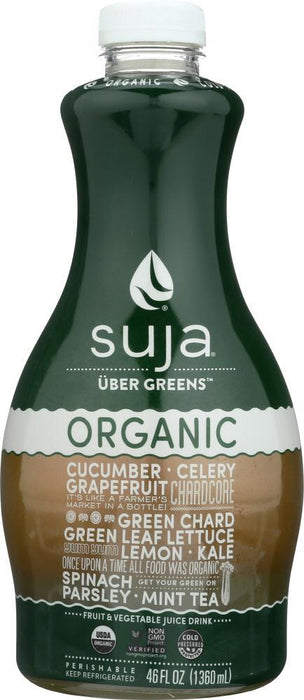 Suja: Drink Uber Greens Multisv (46.000 Oz)