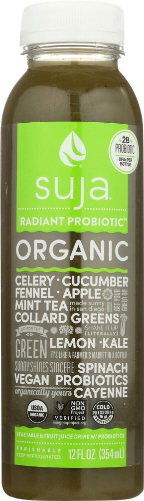 Suja: Drink Radiant Probotic (12.000 Oz)