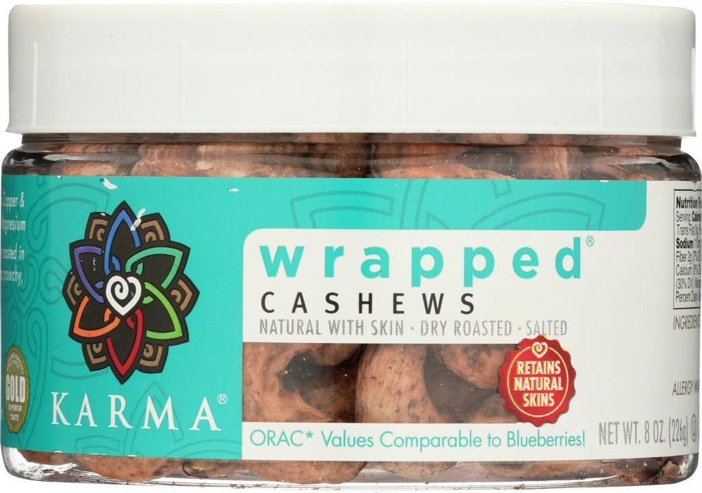 Karma: Wrapped Cashews, 8 Oz