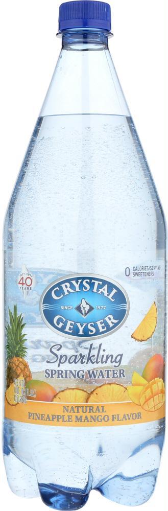 Crystal Geyser: Water Spring Pineapple Mango, 1.25 L