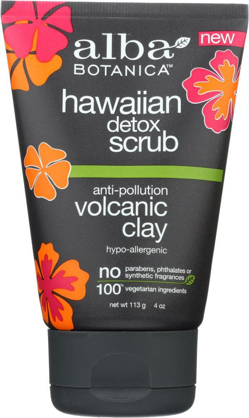 Alba Botanica: Scrub Detox Hawaiian, 4 Oz