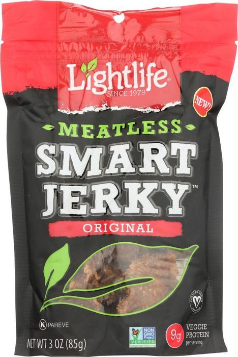 Lightlife: Meatless Smart Jerky Original Vegan, 3 Oz