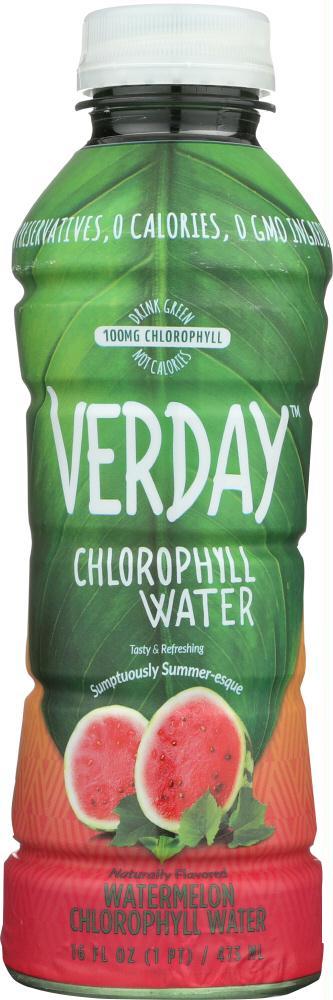 Verday: Water Chlrphyll Wtrmln (16.900 Fo)