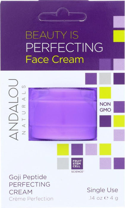 Andalou Naturals: Beauty Is Perfecting Face Cream, 0.14 Oz