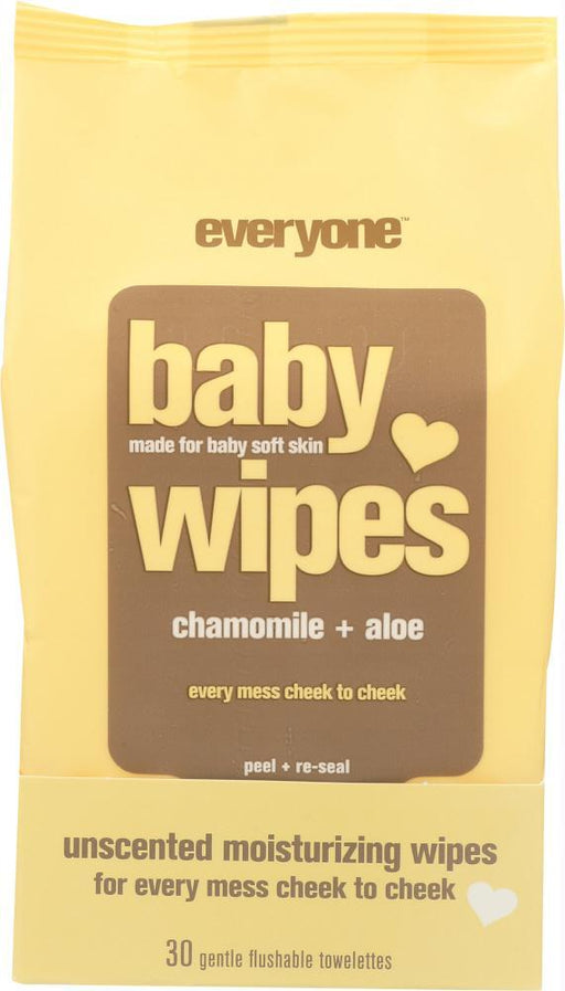 Everyone: Unscented Baby Wipes, 30 Pack