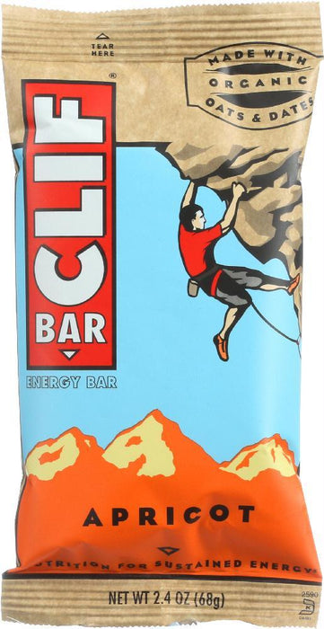 Clif Bar: Apricot Energy Bar, 2.4 Oz