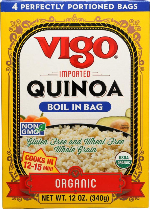 Vigo: Quinoa Boil In Bag Org (12.000 Oz)