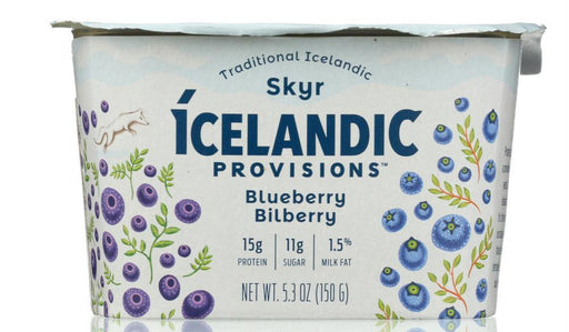 Icelandic Provisions: Yogurt Blueberry Bilberry Skyr, 5.3 Oz