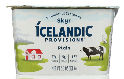 Icelandic Provisions: Yogurt Plain Skyr, 5.3 Oz