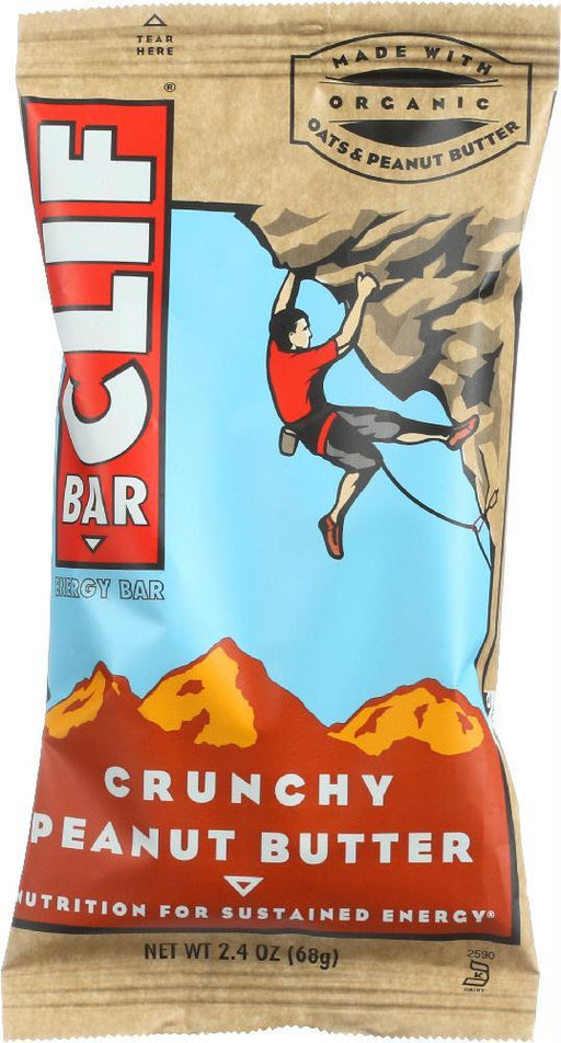 Clif Bar: Crunchy Peanut Butter Energy Bar, 2.4 Oz