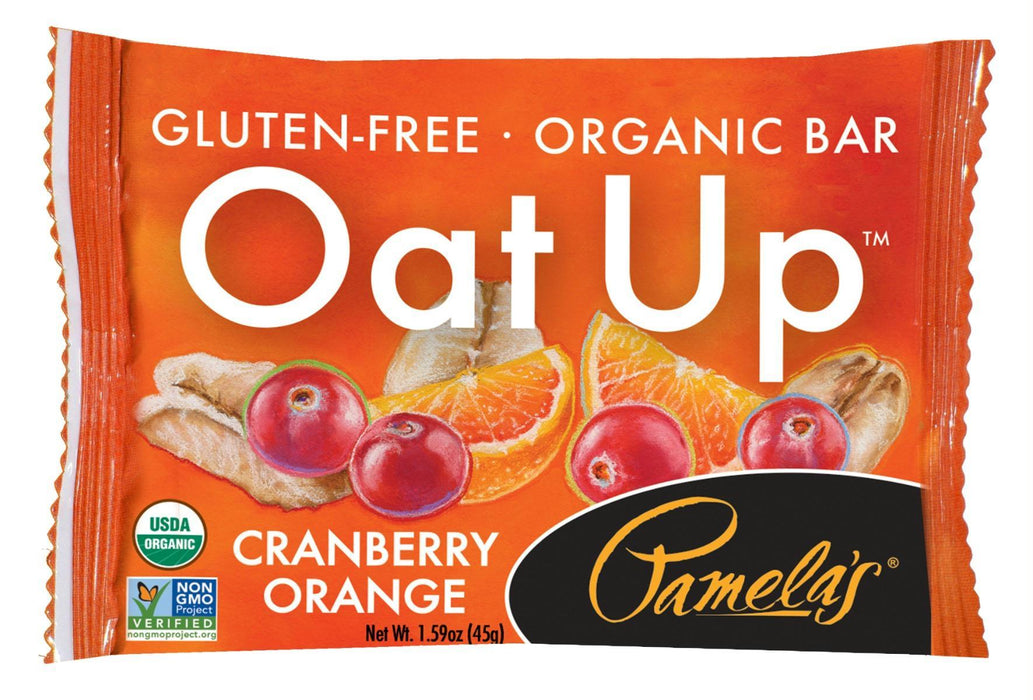 Pamelas: Cranberry Orange Oat Up Bar 1.59 Oz