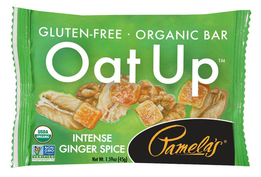 Pamelas: Intense Ginger Spice Oat Up Bar 1.59 Oz