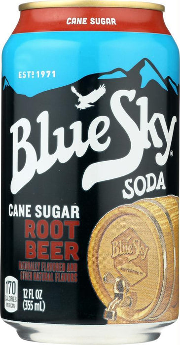 Blue Sky: Cane Sugar Soda Root Beer (72.000 Oz)