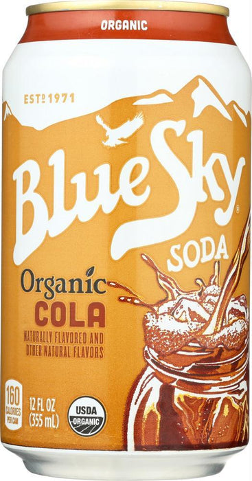 Blue Sky: Cane Sugar Soda Cola Org (72.000 Oz)