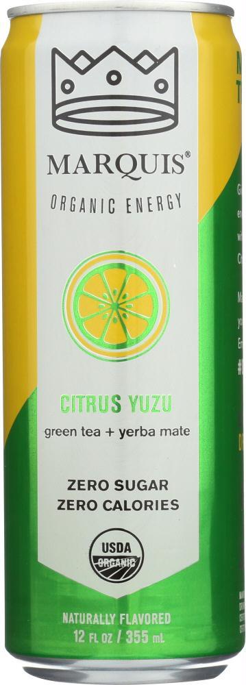 Marquis: Energy Drink Citrus Yuzu 12 Oz