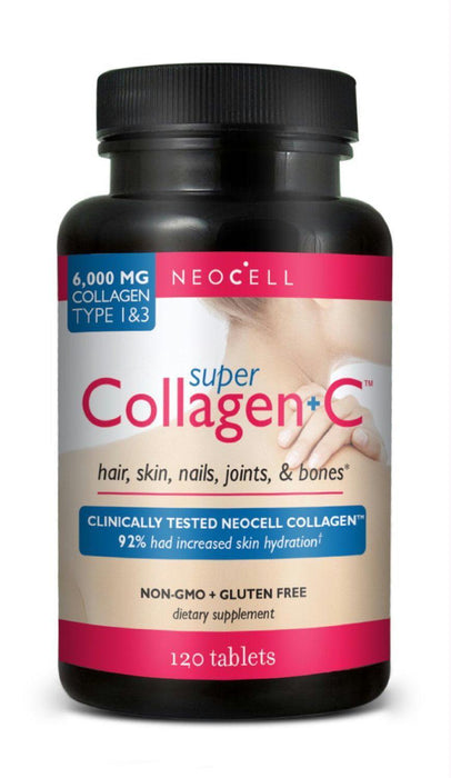 Neocell: Super Collagen Plus C 6000 Mg, 120 Tablets