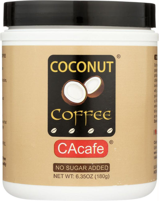 Cacafe: Coffee Coconut No Sugar Added, 6.35 Oz