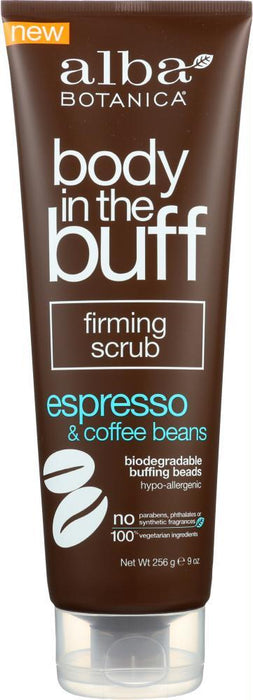 Alba Botanica: Scrub Coffee & Espresso, 9 Oz