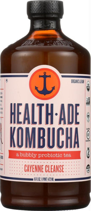 Health Ade: Kombucha Cayenne Cleanse, 16 Oz