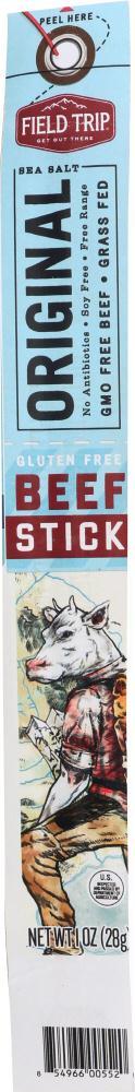 Fieldtrip: Meat Stick Beef Sea Salt, 1 Oz