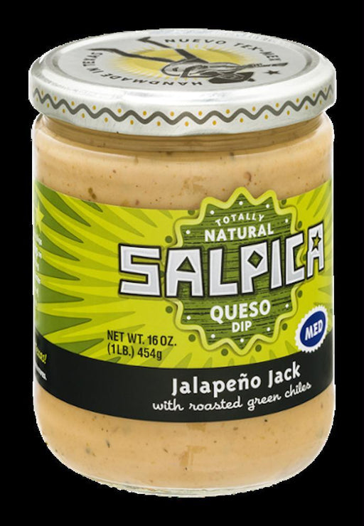 Salpica: Queso Dip Jalapeno Jack Medium, 16 Oz