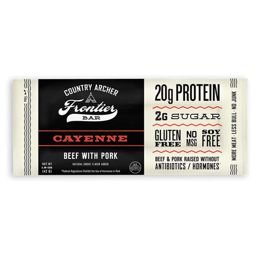 Country Archer: Cayenne Beef With Pork Bar, 1.5 Oz