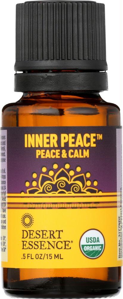 Desert Essence: Inner Peace Organic Essential Oil Blend, .5 Fo