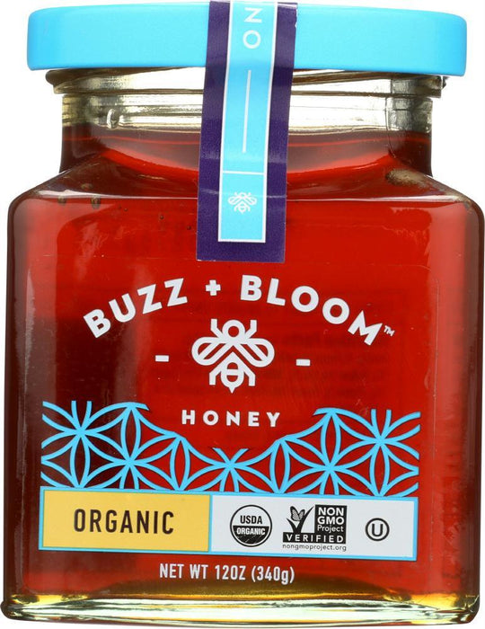 Buzz & Bloom: Honey Organic Glass, 12 Oz