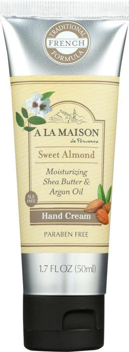 A La Maison De Provence: Hand Cream Sweet Almond, 1.7 Oz