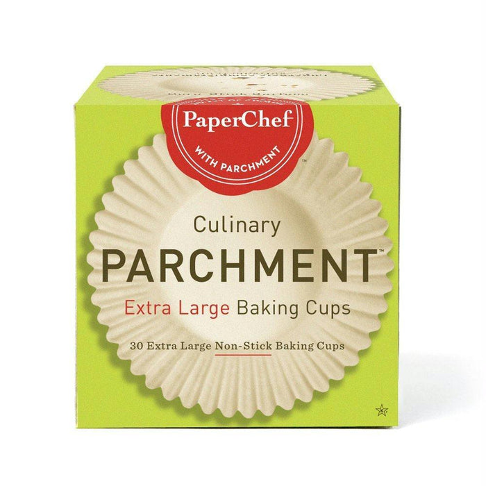 Paperchef: Culinary Parchment Extra Large Baking Cups, 30 Pc