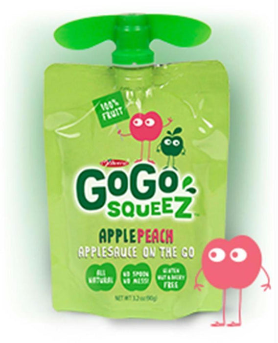 Gogo Squeez: Applepeach Applesauce On The Go 4 Count , 12.8 Oz