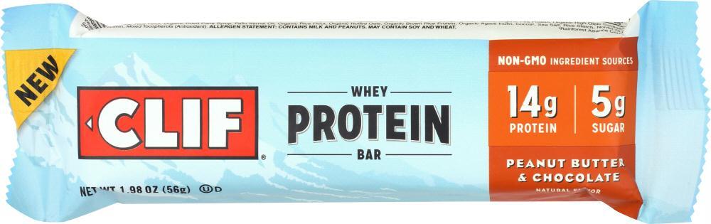 Clif:  Bar Protein Peanut Butter Chocolate, 1.98 Oz