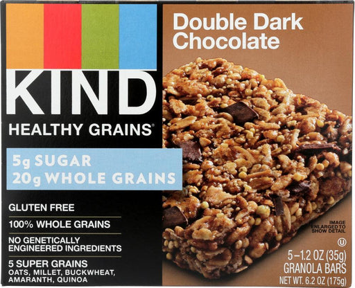 Kind: Double Dark Chocolate Healthy Grains Bar, 6.2 Oz