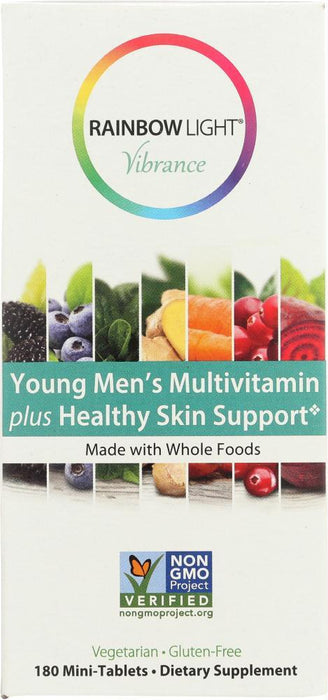 Rainbow Light: Multivitamin Men Skin Support, 180 Tb