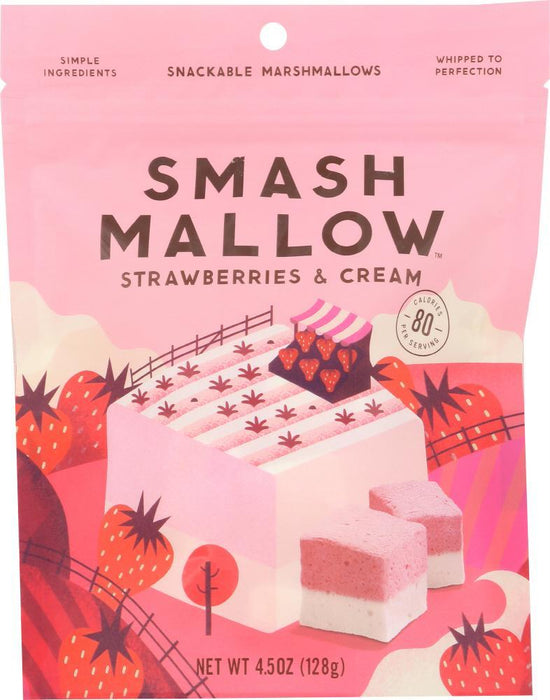 Smashmallow: Marshmallow Strwbrry Crm (4.500 Oz)