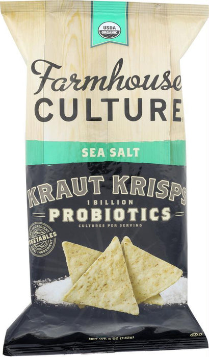 Farmhouse Culture: Krisp Sea Salt Kraut Organic, 5 Oz