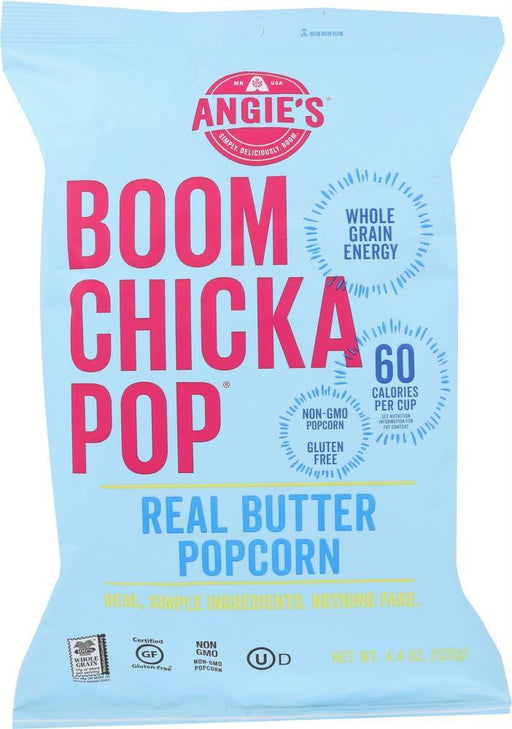 Angies: Boomchickapop Real Butter Popcorn, 4.4 Oz